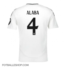 Real Madrid David Alaba #4 Replika Hjemmedrakt 2024-25 Kortermet