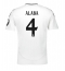 Real Madrid David Alaba #4 Replika Hjemmedrakt 2024-25 Kortermet