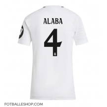 Real Madrid David Alaba #4 Replika Hjemmedrakt Dame 2024-25 Kortermet