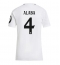 Real Madrid David Alaba #4 Replika Hjemmedrakt Dame 2024-25 Kortermet