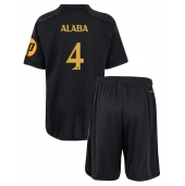 Real Madrid David Alaba #4 Replika Tredjedrakt Barn 2023-24 Kortermet (+ bukser)