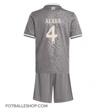 Real Madrid David Alaba #4 Replika Tredjedrakt Barn 2024-25 Kortermet (+ bukser)