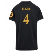 Real Madrid David Alaba #4 Replika Tredjedrakt Dame 2023-24 Kortermet