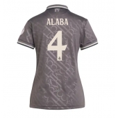 Real Madrid David Alaba #4 Replika Tredjedrakt Dame 2024-25 Kortermet