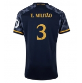 Real Madrid Eder Militao #3 Replika Bortedrakt 2023-24 Kortermet