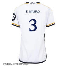 Real Madrid Eder Militao #3 Replika Hjemmedrakt Dame 2023-24 Kortermet