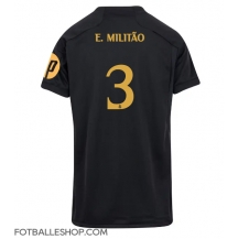 Real Madrid Eder Militao #3 Replika Tredjedrakt Dame 2023-24 Kortermet