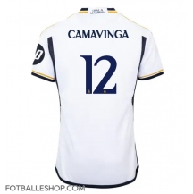 Real Madrid Eduardo Camavinga #12 Replika Hjemmedrakt 2023-24 Kortermet