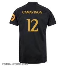 Real Madrid Eduardo Camavinga #12 Replika Tredjedrakt 2023-24 Kortermet