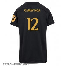 Real Madrid Eduardo Camavinga #12 Replika Tredjedrakt Dame 2023-24 Kortermet