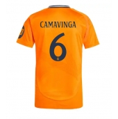 Real Madrid Eduardo Camavinga #6 Replika Bortedrakt 2024-25 Kortermet