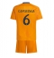 Real Madrid Eduardo Camavinga #6 Replika Bortedrakt Barn 2024-25 Kortermet (+ bukser)