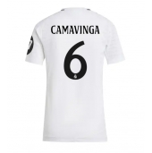 Real Madrid Eduardo Camavinga #6 Replika Hjemmedrakt Dame 2024-25 Kortermet