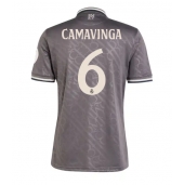 Real Madrid Eduardo Camavinga #6 Replika Tredjedrakt 2024-25 Kortermet