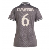 Real Madrid Eduardo Camavinga #6 Replika Tredjedrakt Dame 2024-25 Kortermet