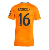 Real Madrid Endrick #16 Replika Bortedrakt Dame 2024-25 Kortermet