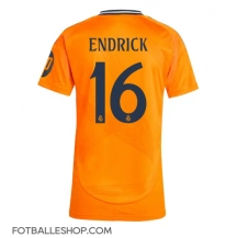 Real Madrid Endrick #16 Replika Bortedrakt Dame 2024-25 Kortermet