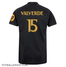 Real Madrid Federico Valverde #15 Replika Tredjedrakt 2023-24 Kortermet