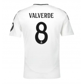 Real Madrid Federico Valverde #8 Replika Hjemmedrakt 2024-25 Kortermet