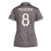 Real Madrid Federico Valverde #8 Replika Tredjedrakt Dame 2024-25 Kortermet