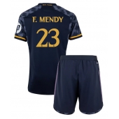 Real Madrid Ferland Mendy #23 Replika Bortedrakt Barn 2023-24 Kortermet (+ bukser)