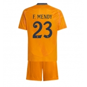 Real Madrid Ferland Mendy #23 Replika Bortedrakt Barn 2024-25 Kortermet (+ bukser)