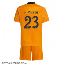 Real Madrid Ferland Mendy #23 Replika Bortedrakt Barn 2024-25 Kortermet (+ bukser)