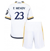 Real Madrid Ferland Mendy #23 Replika Hjemmedrakt Barn 2023-24 Kortermet (+ bukser)