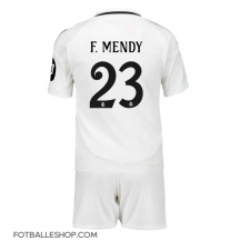 Real Madrid Ferland Mendy #23 Replika Hjemmedrakt Barn 2024-25 Kortermet (+ bukser)