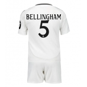 Real Madrid Jude Bellingham #5 Replika Hjemmedrakt Barn 2024-25 Kortermet (+ bukser)