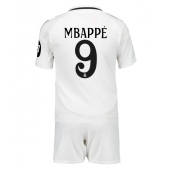 Real Madrid Kylian Mbappe #9 Replika Hjemmedrakt Barn 2024-25 Kortermet (+ bukser)