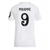 Real Madrid Kylian Mbappe #9 Replika Hjemmedrakt Dame 2024-25 Kortermet