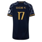 Real Madrid Lucas Vazquez #17 Replika Bortedrakt Dame 2023-24 Kortermet