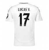 Real Madrid Lucas Vazquez #17 Replika Hjemmedrakt 2024-25 Kortermet