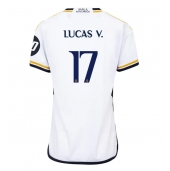 Real Madrid Lucas Vazquez #17 Replika Hjemmedrakt Dame 2023-24 Kortermet