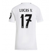 Real Madrid Lucas Vazquez #17 Replika Hjemmedrakt Dame 2024-25 Kortermet