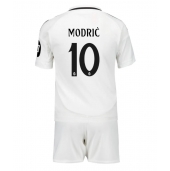 Real Madrid Luka Modric #10 Replika Hjemmedrakt Barn 2024-25 Kortermet (+ bukser)