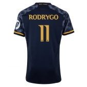 Real Madrid Rodrygo Goes #11 Replika Bortedrakt 2023-24 Kortermet