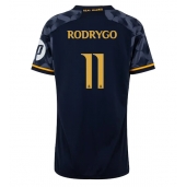 Real Madrid Rodrygo Goes #11 Replika Bortedrakt Dame 2023-24 Kortermet