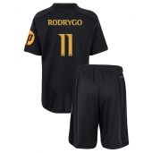 Real Madrid Rodrygo Goes #11 Replika Tredjedrakt Barn 2023-24 Kortermet (+ bukser)