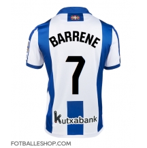 Real Sociedad Ander Barrenetxea #7 Replika Hjemmedrakt 2024-25 Kortermet