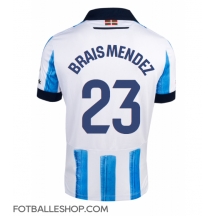 Real Sociedad Brais Mendez #23 Replika Hjemmedrakt 2023-24 Kortermet