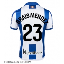 Real Sociedad Brais Mendez #23 Replika Hjemmedrakt 2024-25 Kortermet