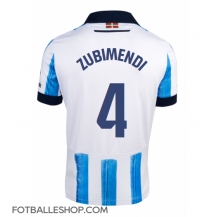 Real Sociedad Martin Zubimendi #4 Replika Hjemmedrakt 2023-24 Kortermet