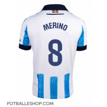 Real Sociedad Mikel Merino #8 Replika Hjemmedrakt 2023-24 Kortermet