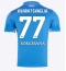 SSC Napoli Khvicha Kvaratskhelia #77 Replika Hjemmedrakt 2024-25 Kortermet