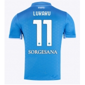 SSC Napoli Romelu Lukaku #11 Replika Hjemmedrakt 2024-25 Kortermet