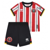 Sheffield United Replika Hjemmedrakt Barn 2024-25 Kortermet (+ bukser)