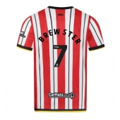 Sheffield United Rhian Brewster #7 Replika Hjemmedrakt 2024-25 Kortermet