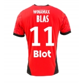 Stade Rennais Ludovic Blas #11 Replika Hjemmedrakt 2024-25 Kortermet